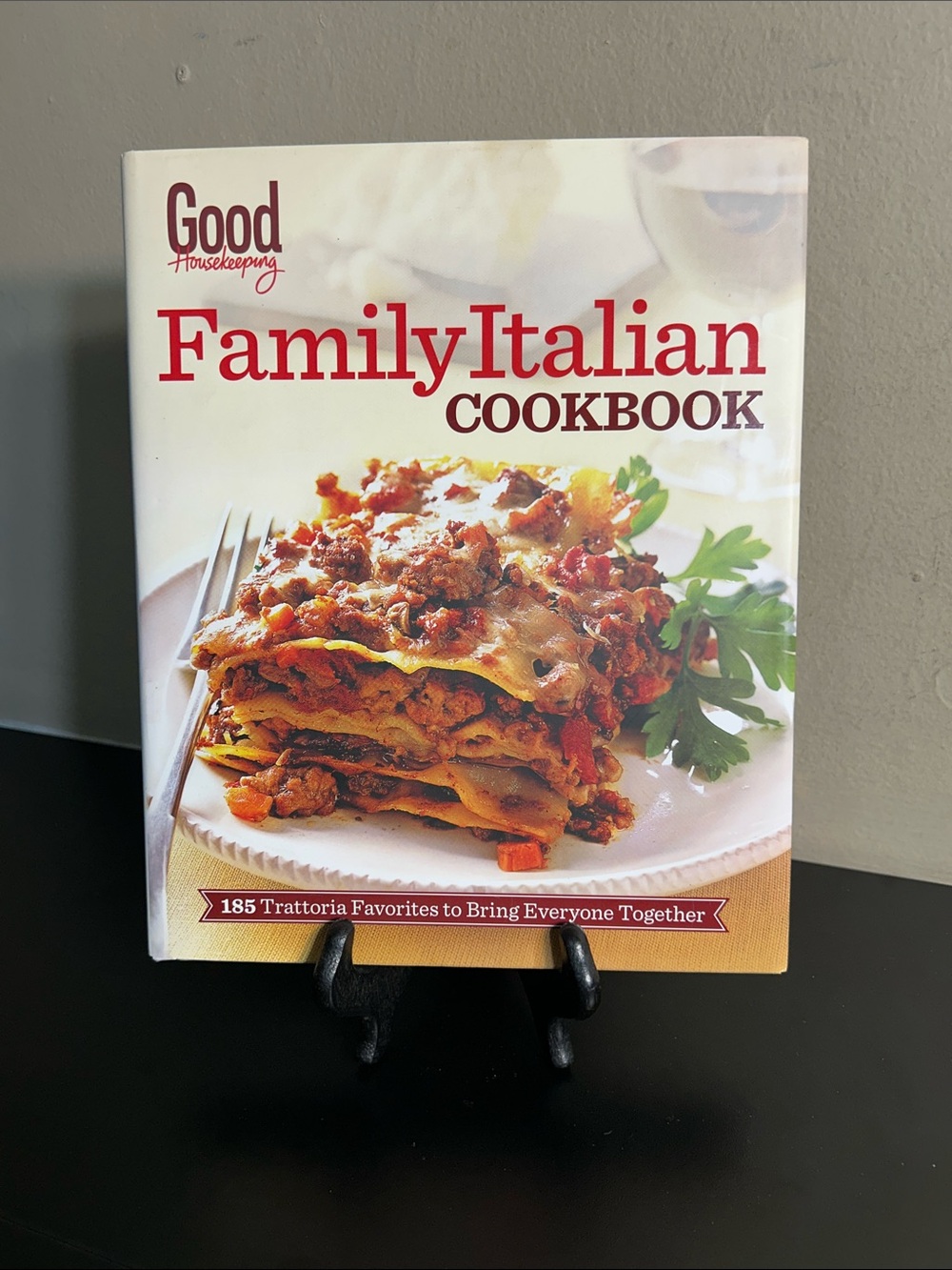 Good Housekeeping Family Italian Cookbook, featuring 185 "trattoria favorites"